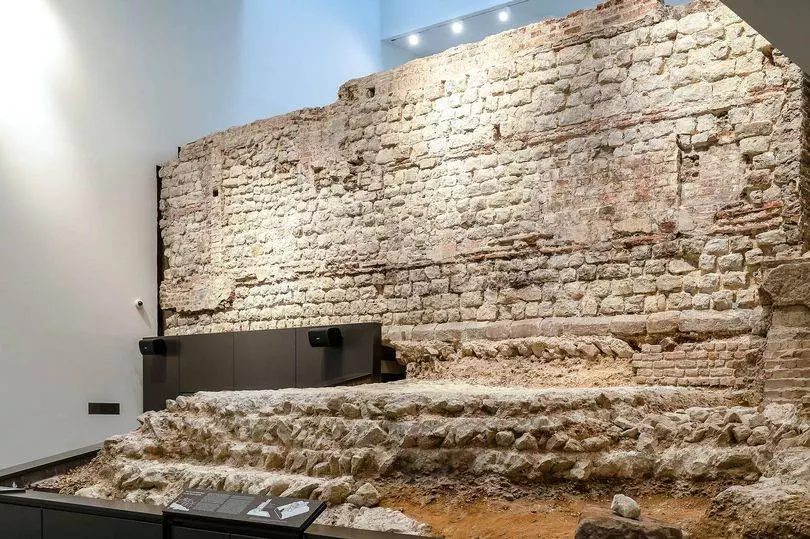 A historic part of the London City Wall has been unveiled for the first time (Image: Urbanest)